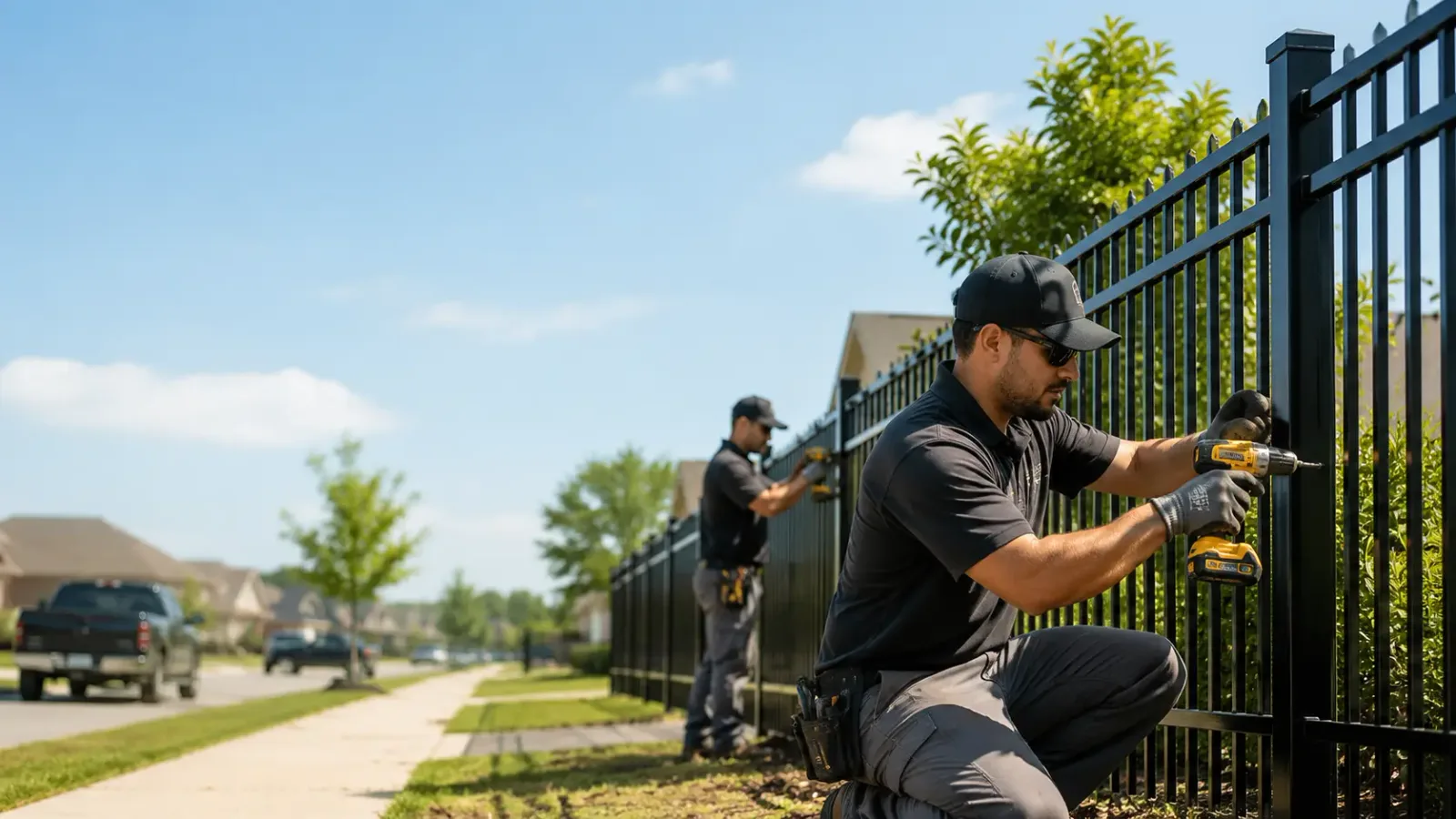 Metal Fence Installation in Hanover Park, IL